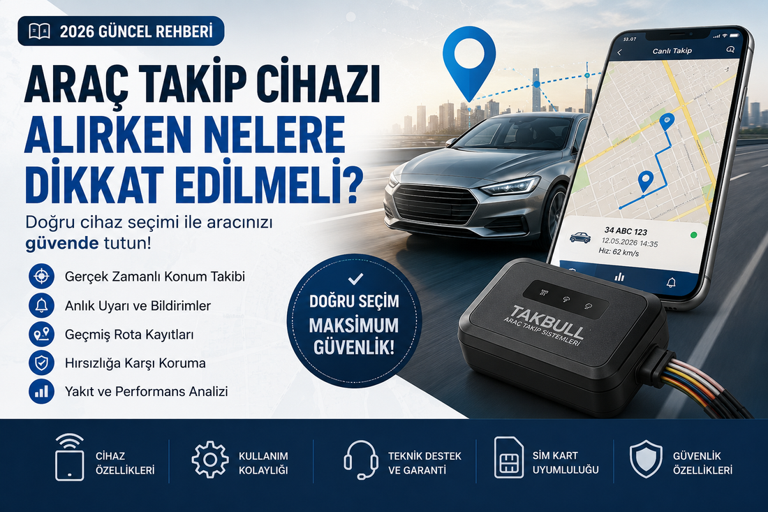 Araç Takip Cihazı Alırken Nelere Dikkat Edilmeli? 2026 Güncel Satın Alma Rehberi