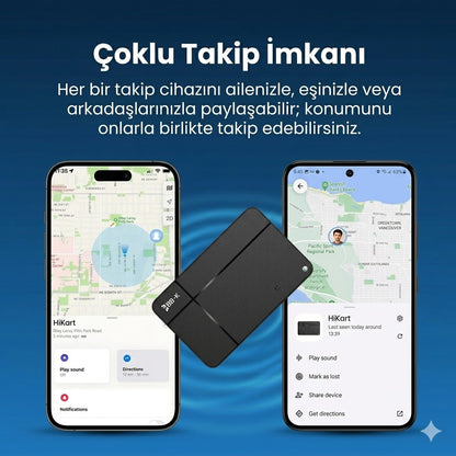 Takbull Hi Kart İOS&ANDROİD Uyumlu Takip Cihazı & Dijital Kartvizit Siyah