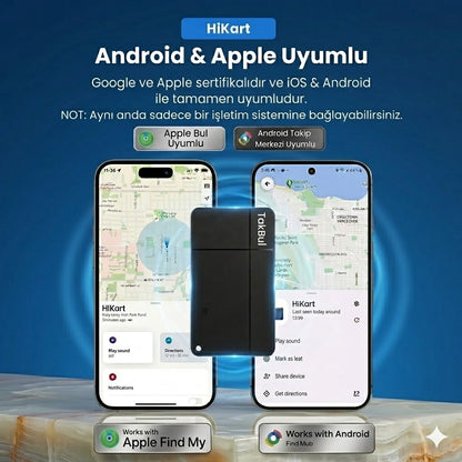 Takbull Hi Kart İOS&ANDROİD Uyumlu Takip Cihazı & Dijital Kartvizit Siyah