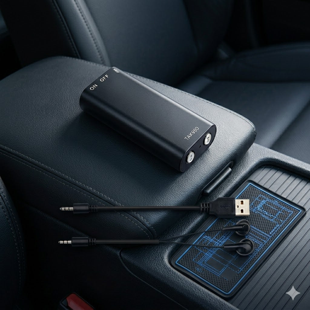 TakBul Mini Dijital Ses Kayıt Cihazı  32GB – 48 Saat Kesintisiz Kayıt, Taşınabilir